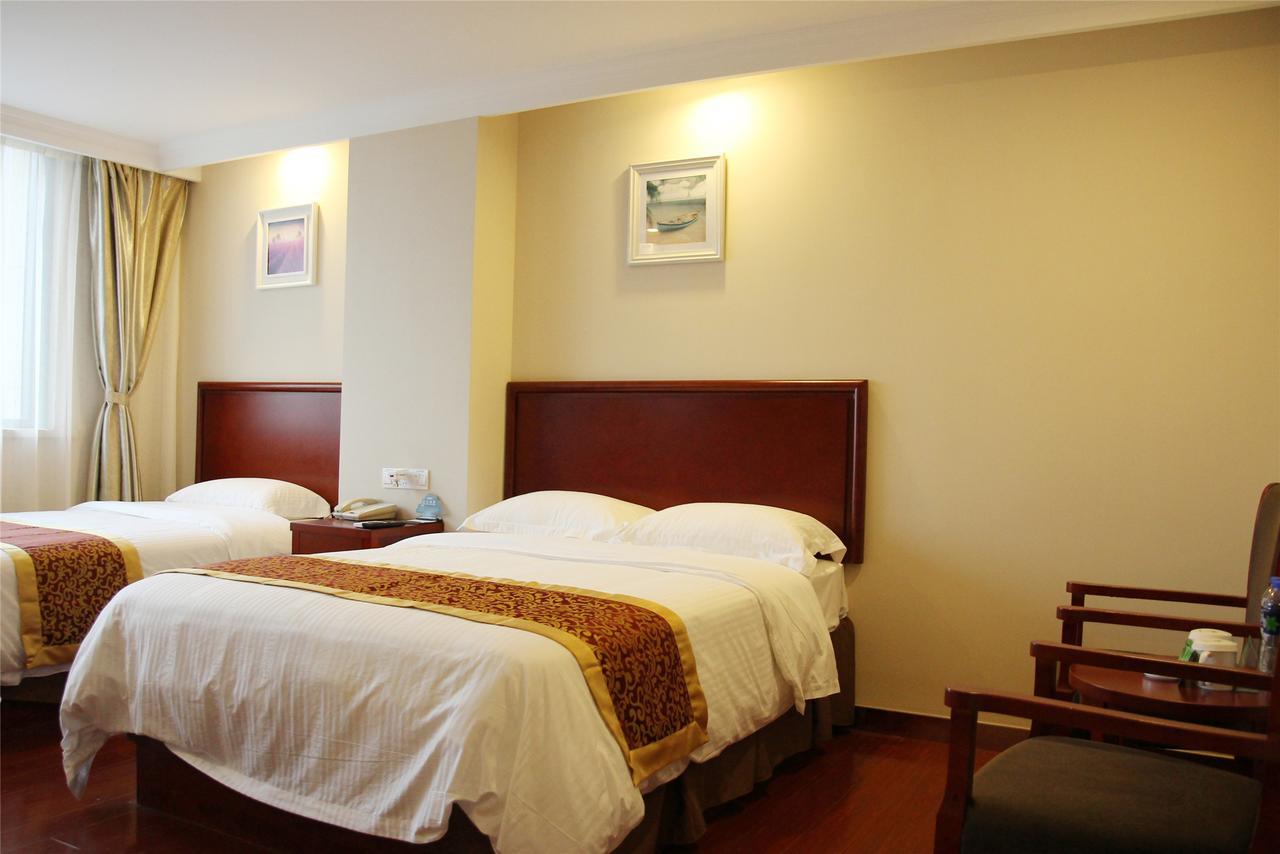 Greentree Inn Huai'An Bus Station Golden Eagle Xinya Huaihai Road Business Hotel Buitenkant foto