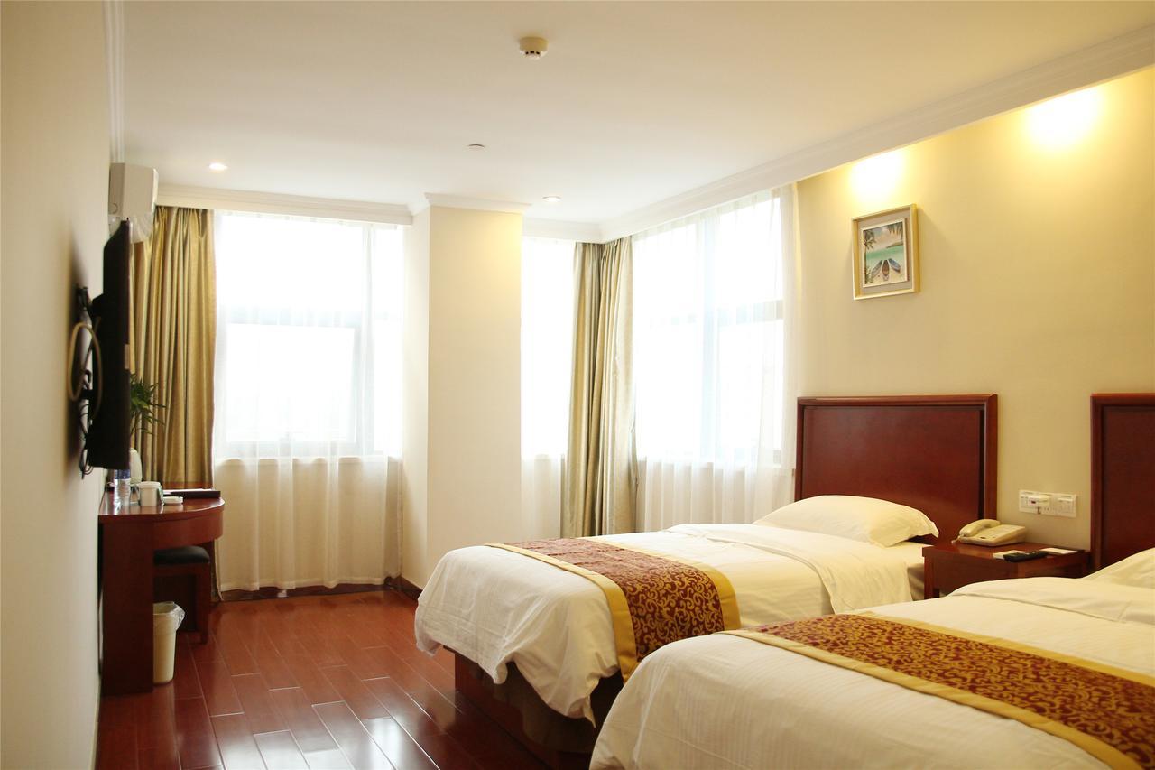 Greentree Inn Huai'An Bus Station Golden Eagle Xinya Huaihai Road Business Hotel Buitenkant foto